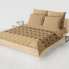 Latte Glow 6-Pcs Comforter Set