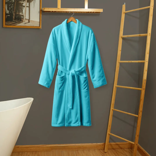 RHS Luxury Bathrobe (Shawl) Ferozi