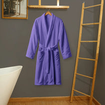 RHS Luxury Bathrobe (Shawl) Light Purple