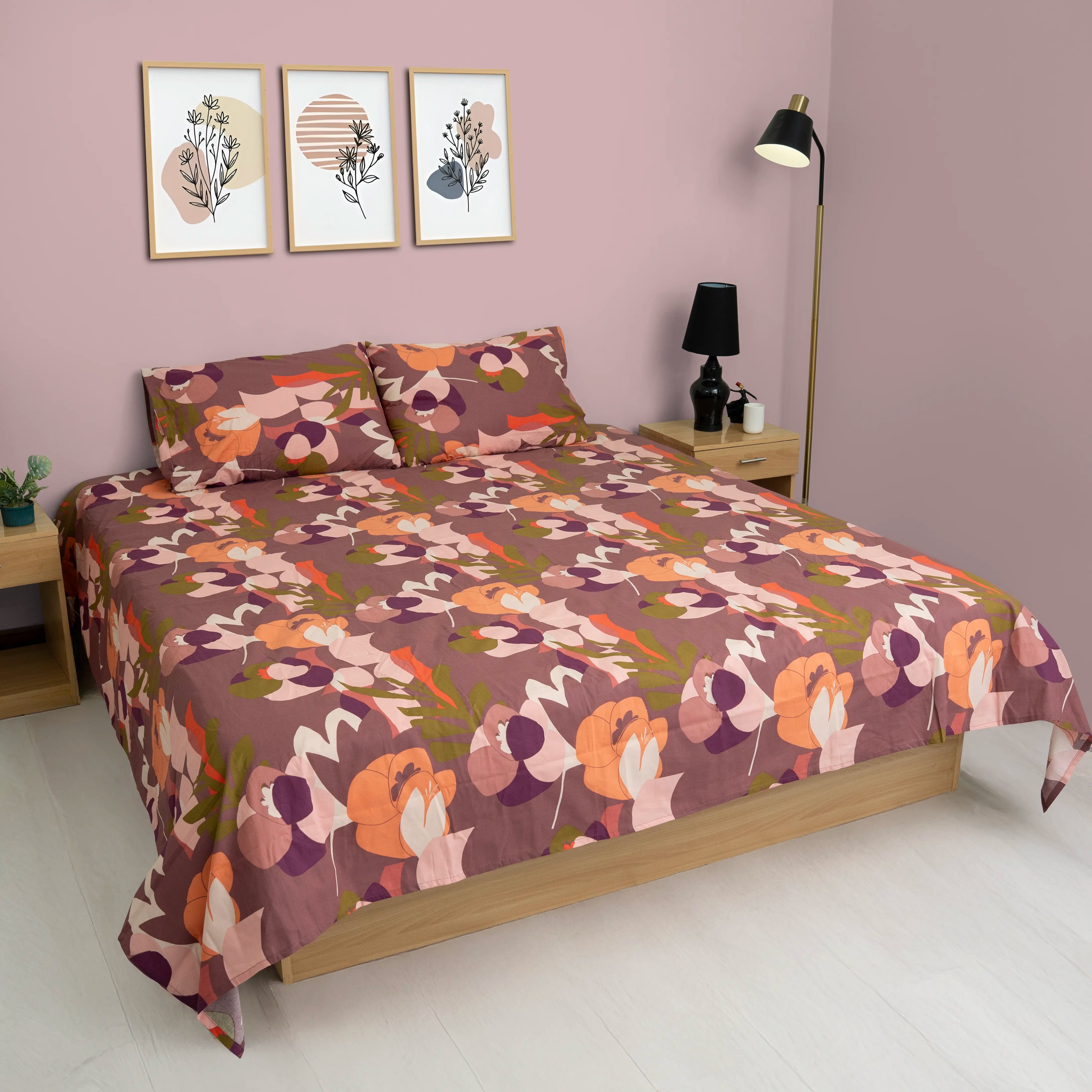 Luxury Cotton bedsheet (2403-7)