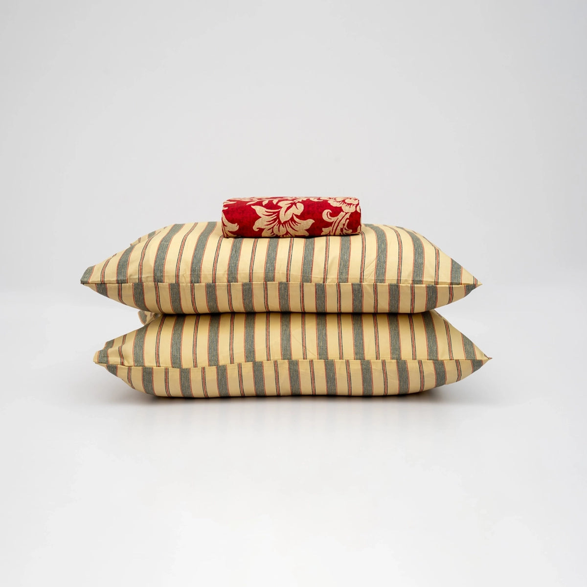 Red Statement Luxury Cotton Percale Bedsheet