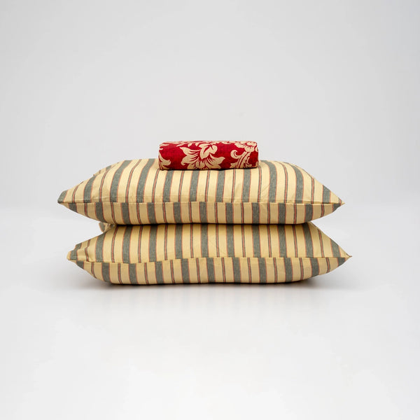 Red Statement Luxury Cotton Percale Bedsheet