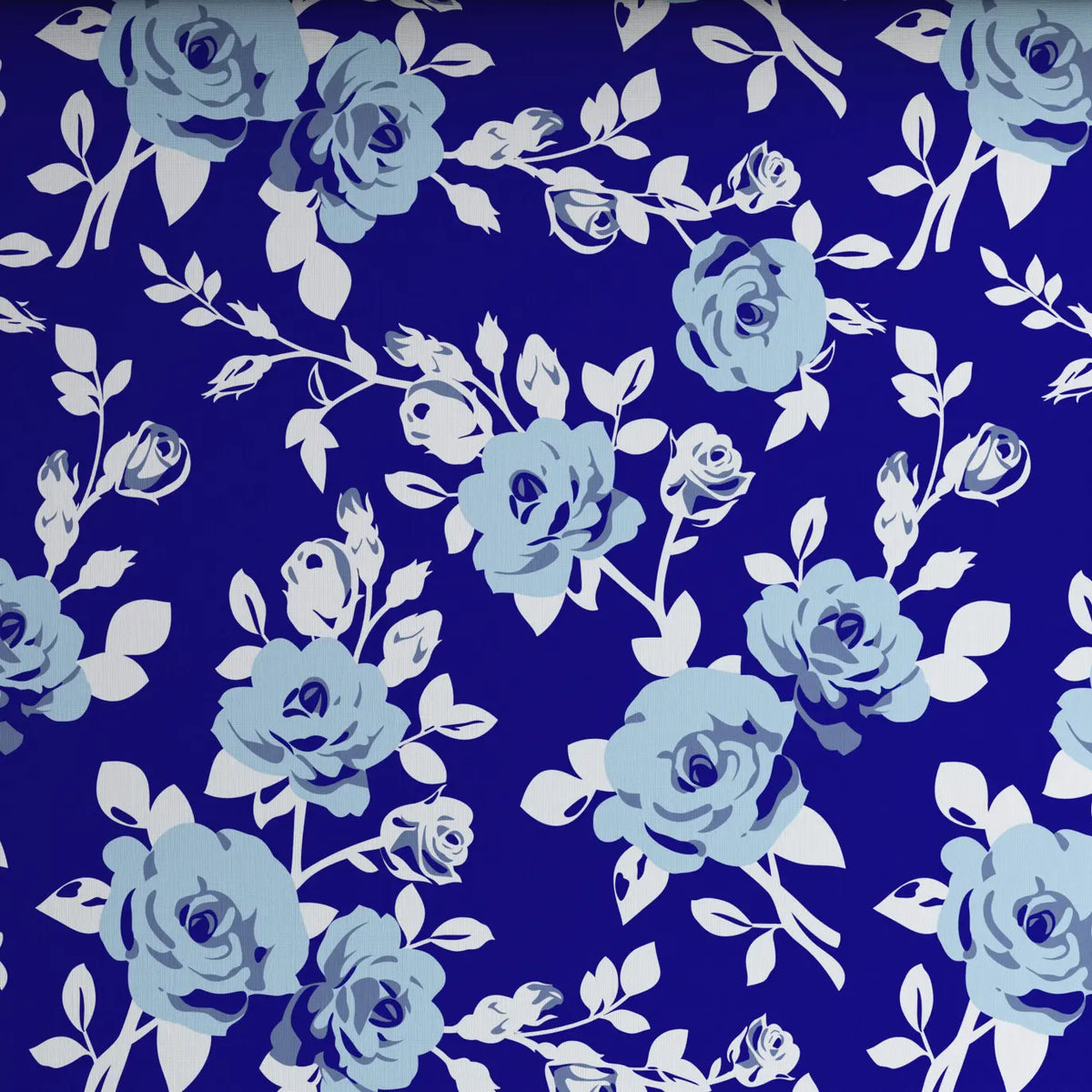 MARINE FLOWER SATEEN BED SHEET SET