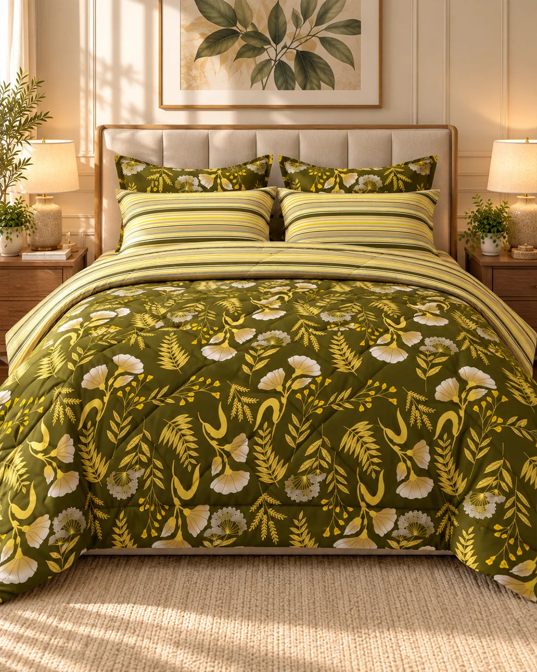 MEADOW FRESH 6-Pcs Comforter Set