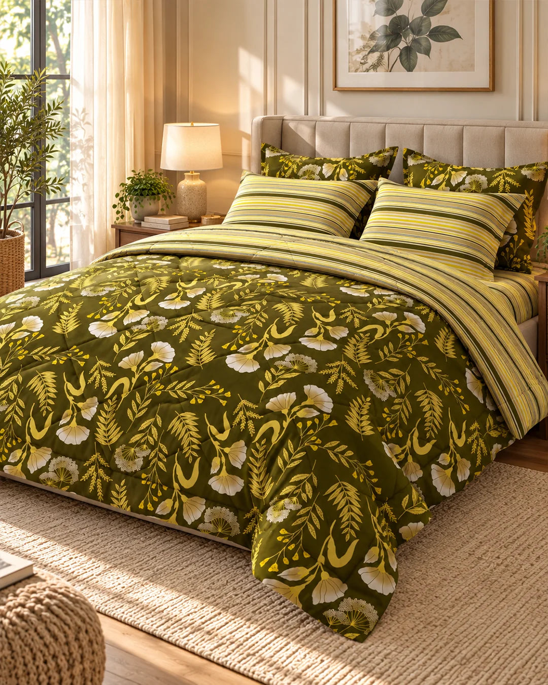 MEADOW FRESH 6-Pcs Comforter Set