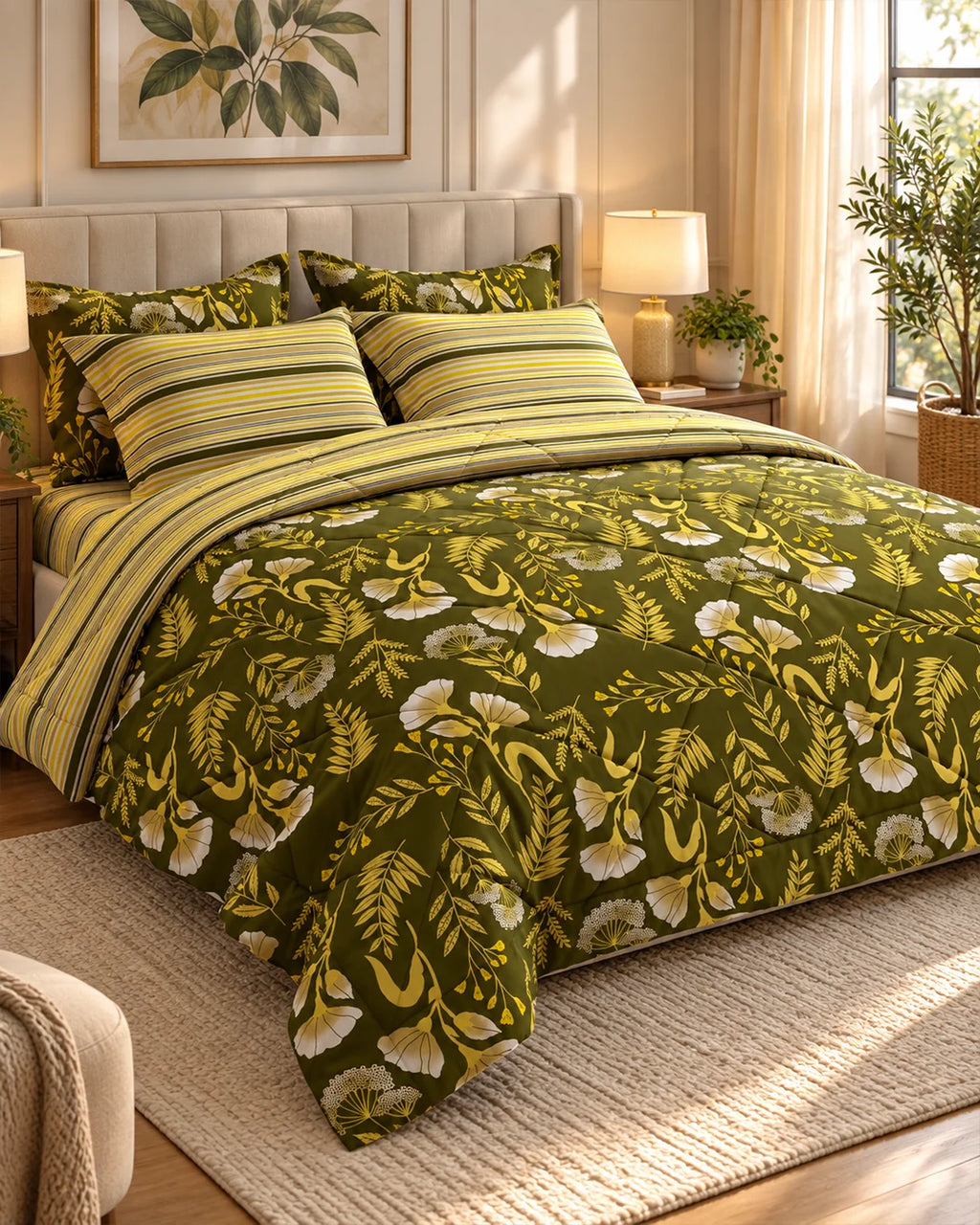 MEADOW FRESH 6-Pcs Comforter Set