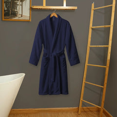 RHS Luxury Bathrobe (Shawl) Blue