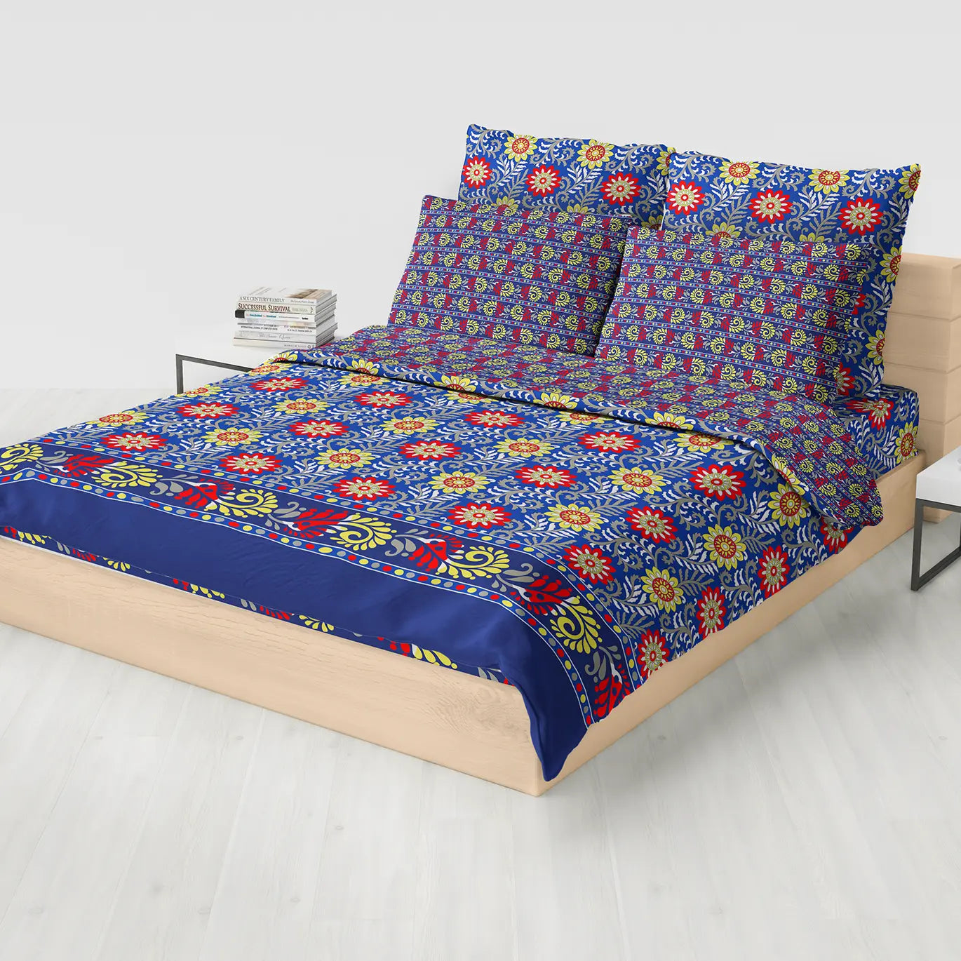 OCEAN FLORA 6-Pcs Comforter Set