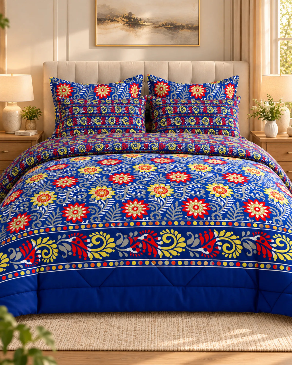 Ocean Flora Xara 6-Pc Comforter Set Secondary image