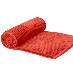 Linning Fleece Blanket (Orange)