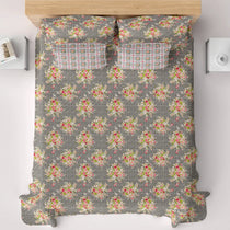 PASTEL GRAY XARA BED SHEET SET