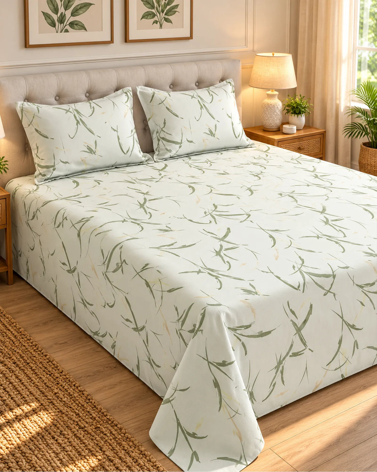 PEARL TOUCH SATEEN BED SHEET SET Main image