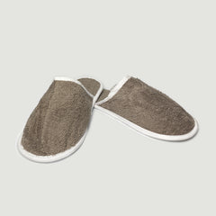 Pack of 2 towel slipper (light brown)