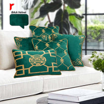 Pack of 5 cushion cover (parrot green)