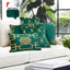 Pack of 5 cushion cover (parrot green)