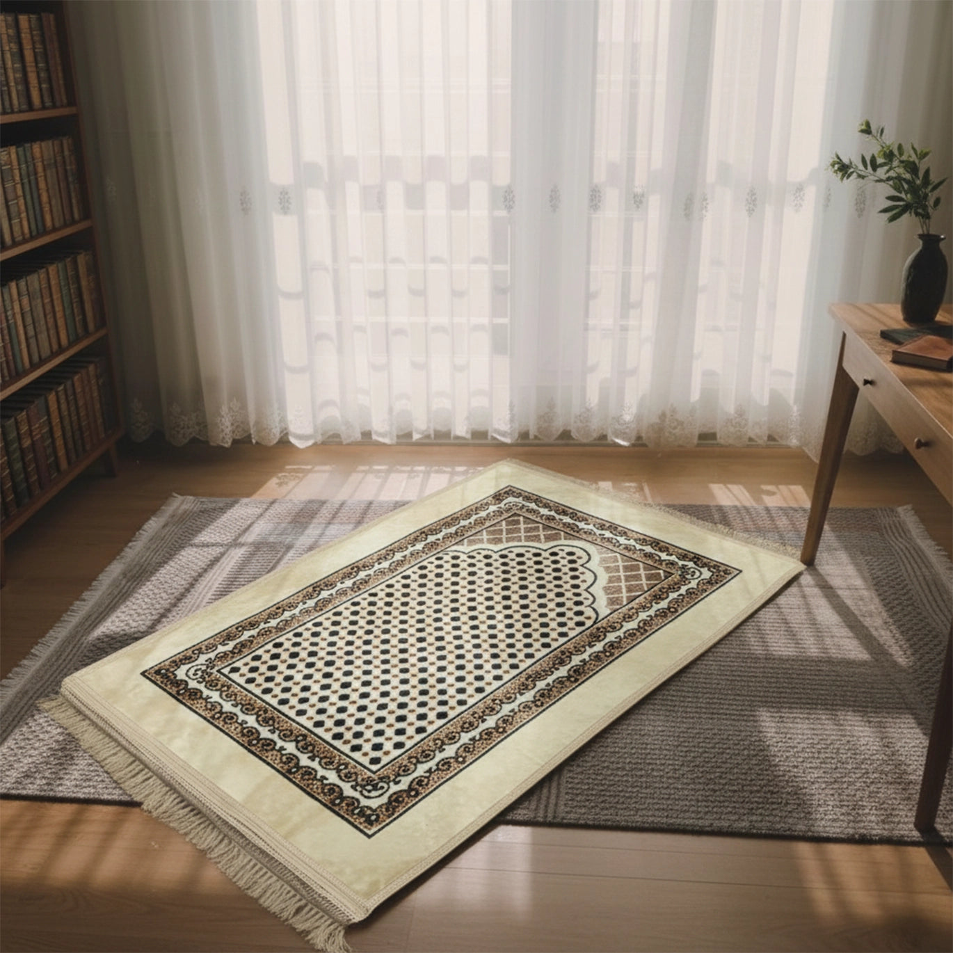 Printed Design Prayer Mat (786-06)