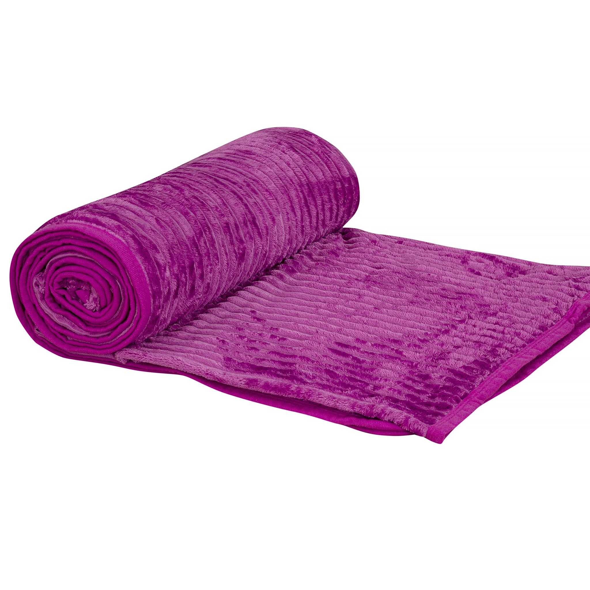 Linning Fleece Blanket (Purple)