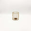 Modern Gold Candle Holder with Wavy Design - RHS-HD-TD-007
