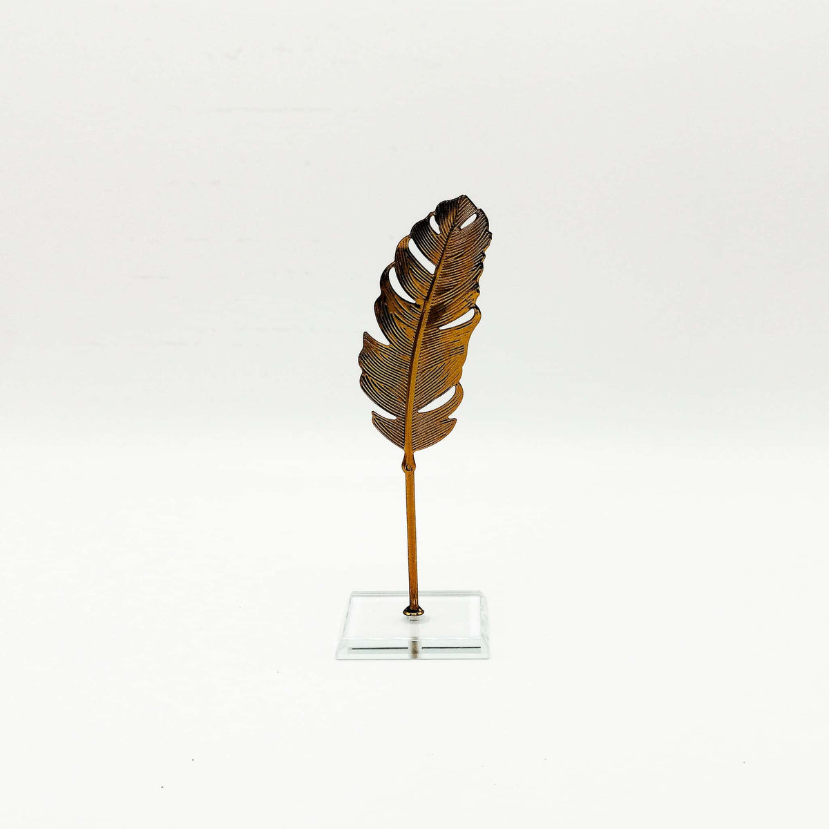 Gold-Plated Metal Leaf Sculpture - RHS-HD-TD-023