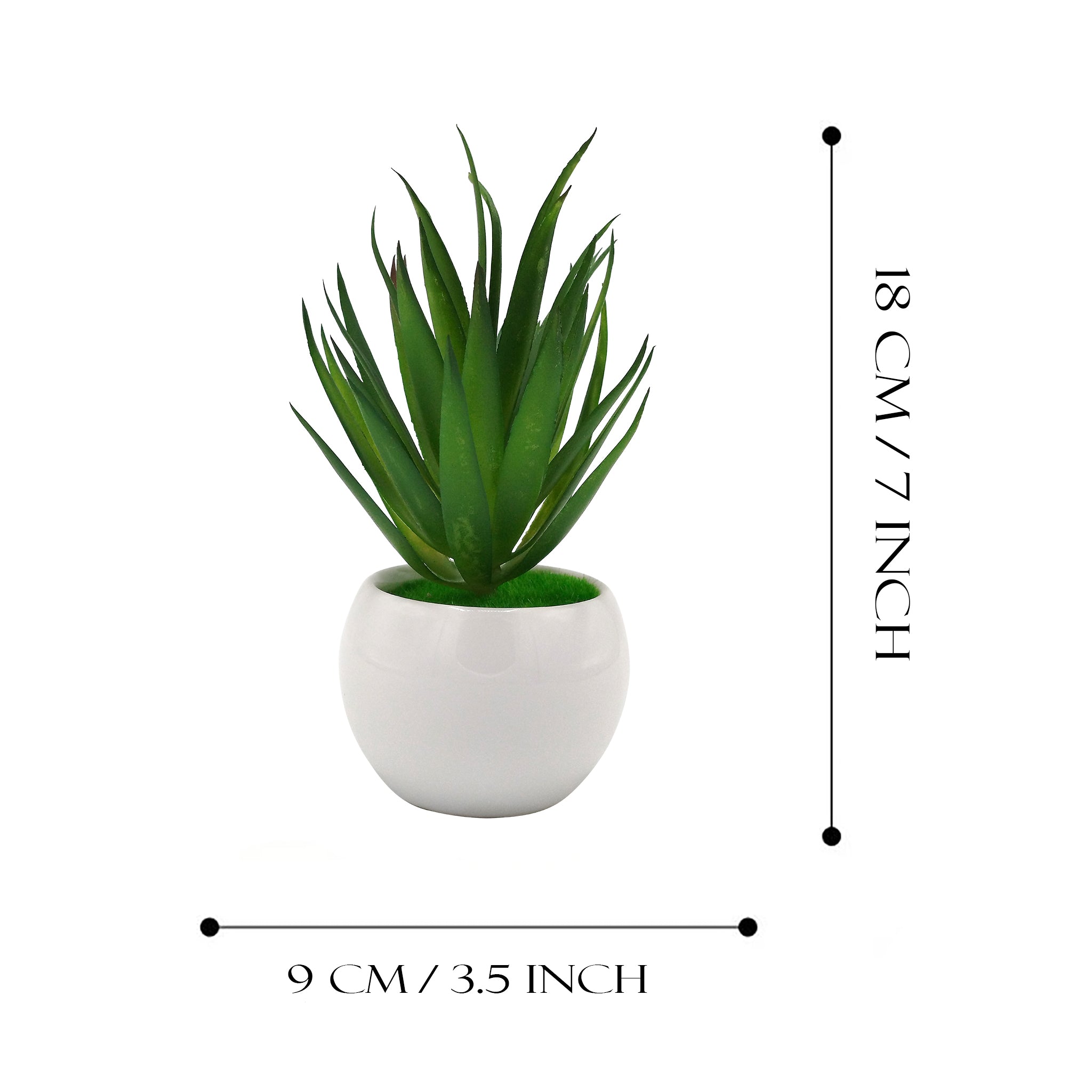 Realistic Artificial Succulent Plant - RHS-HD-TD-061