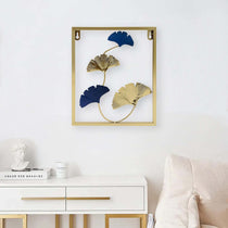 Modern Ginkgo Leaf Wall Sculpture - RHS-HD-WF-009
