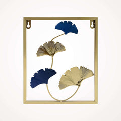 Modern Ginkgo Leaf Wall Sculpture - RHS-HD-WF-009