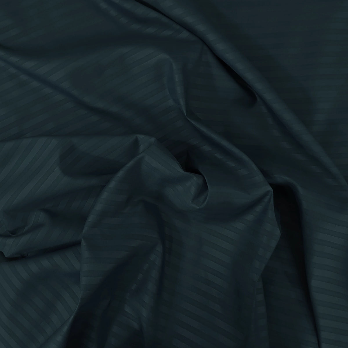 DARK TEAL STRIPE MICRO COTTON BED SHEET