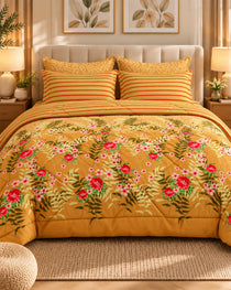 Rustic Floral Bunch Xara 6-Pc Comforter Set