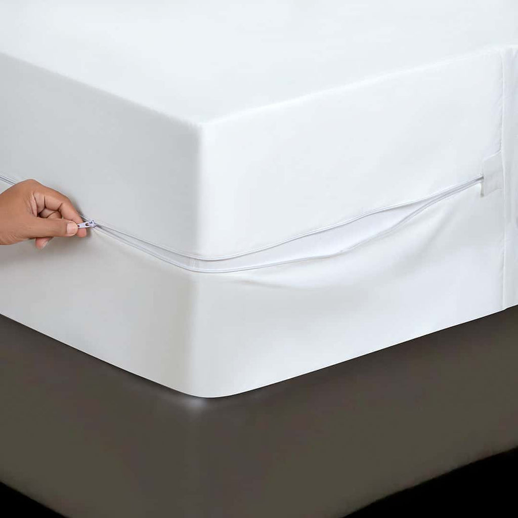 Water Proof Full Mattress Protector (White)