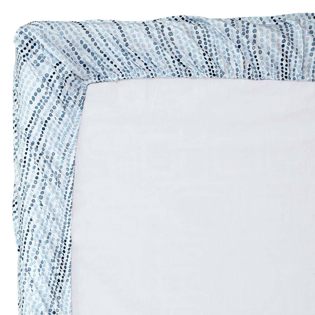 Cotton Fitted bedsheet (Dot)