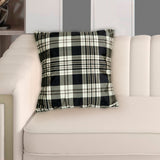 Velvet Cushion Cover (Checks)