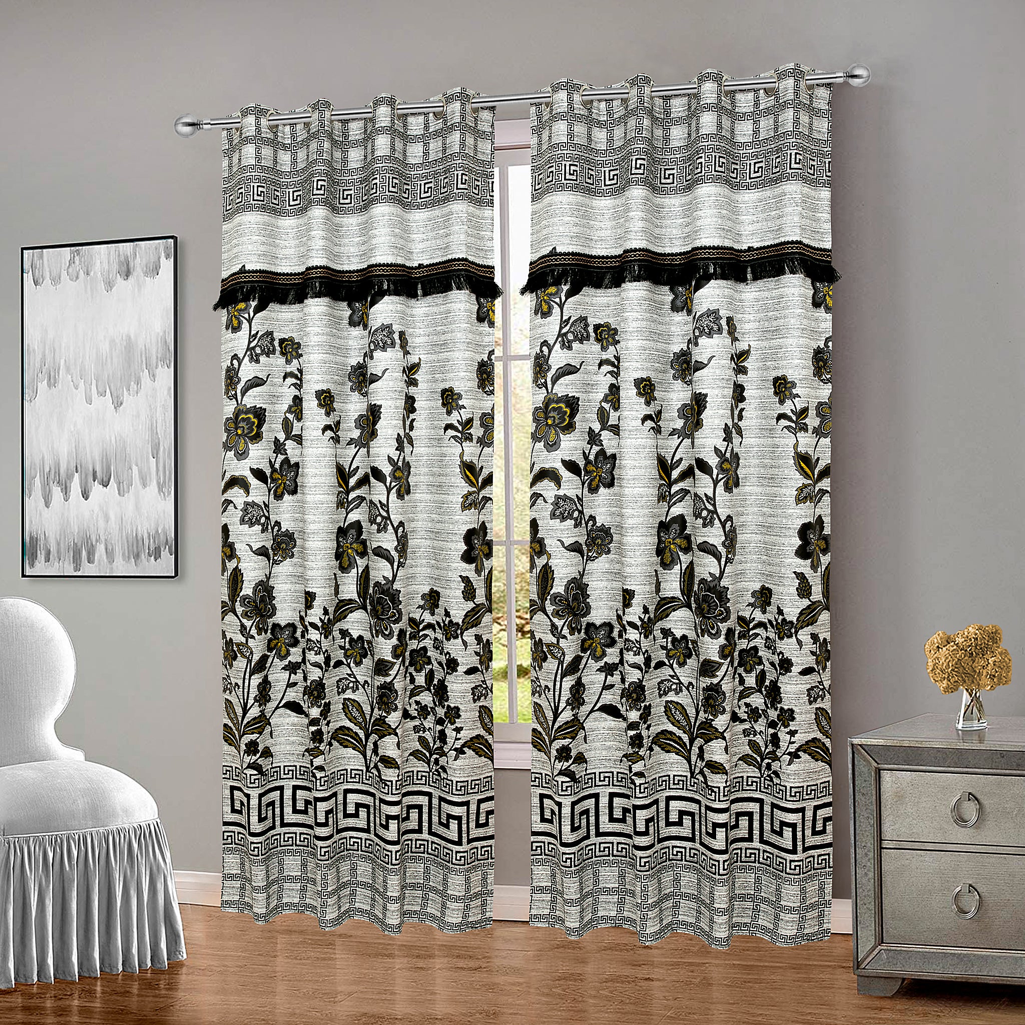 RHS printed curtains panel (5724)