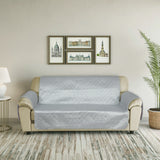 RHS Raw Silk Sofa cover (Silver)