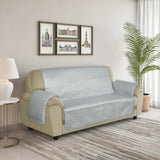 RHS Raw Silk Sofa cover (Silver)