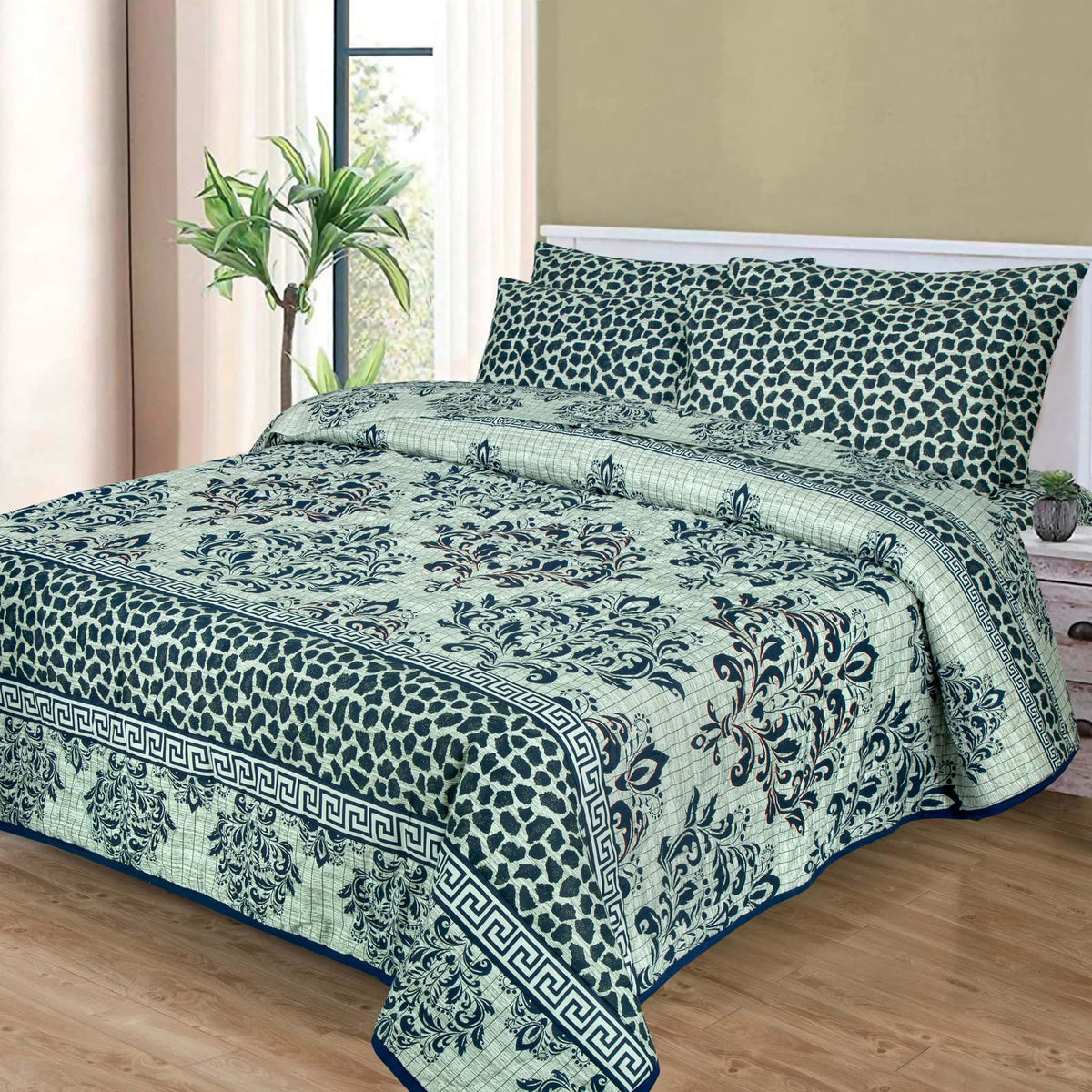 Quilted Bedspread 6 Pcs Set 7090