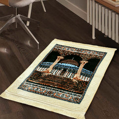 Printed Embossed Design Prayer Mat (786-53)