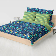 SAPPHIRE LEAF XARA  6-Pcs comforter set