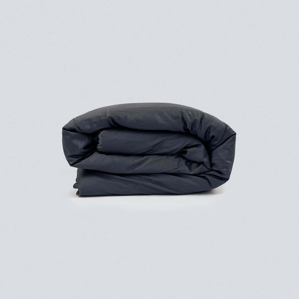 Solid Charcoal Grey - Quilt Cover Set