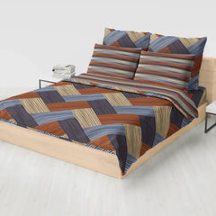 STRIPED KNIT 6-Pcs Comforter Set