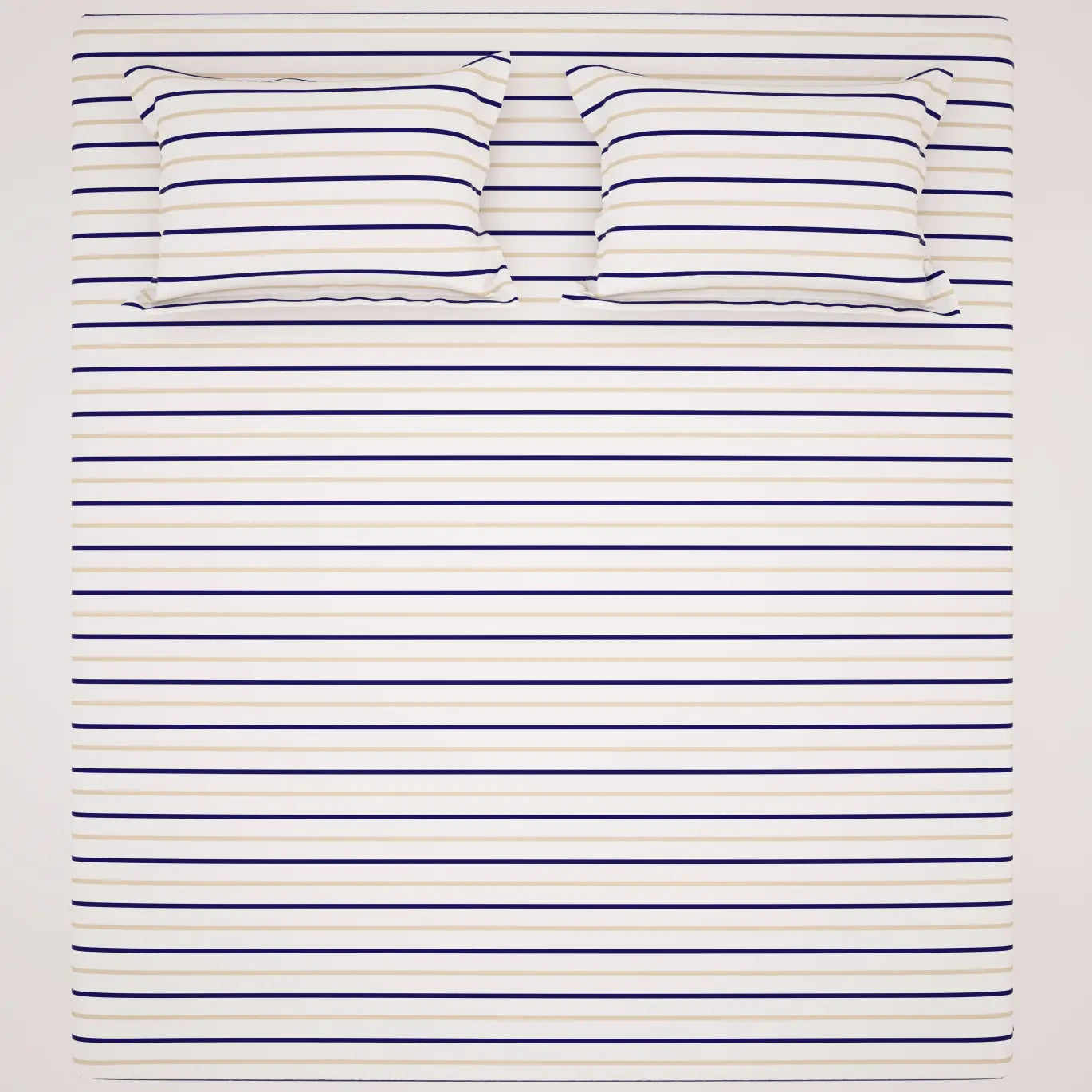 STRIPED Sateen Bed Sheet Set