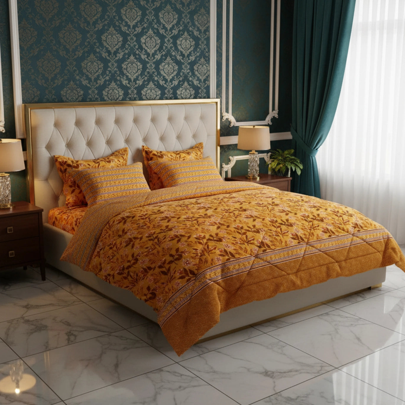 SUNSET VINES 6-Pcs Comforter Set