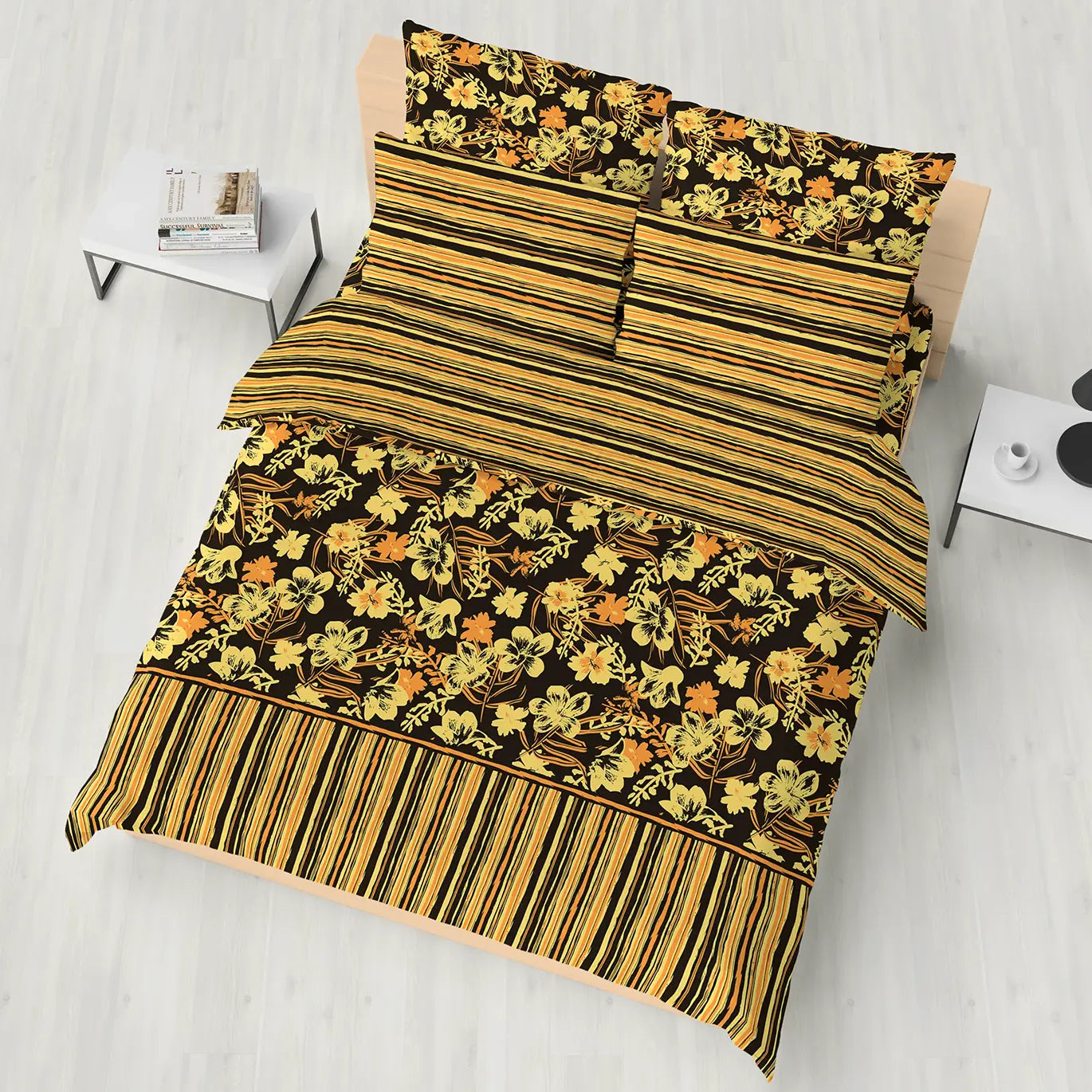 SUNSHINE BLOOM  6-Pcs Comforter Set
