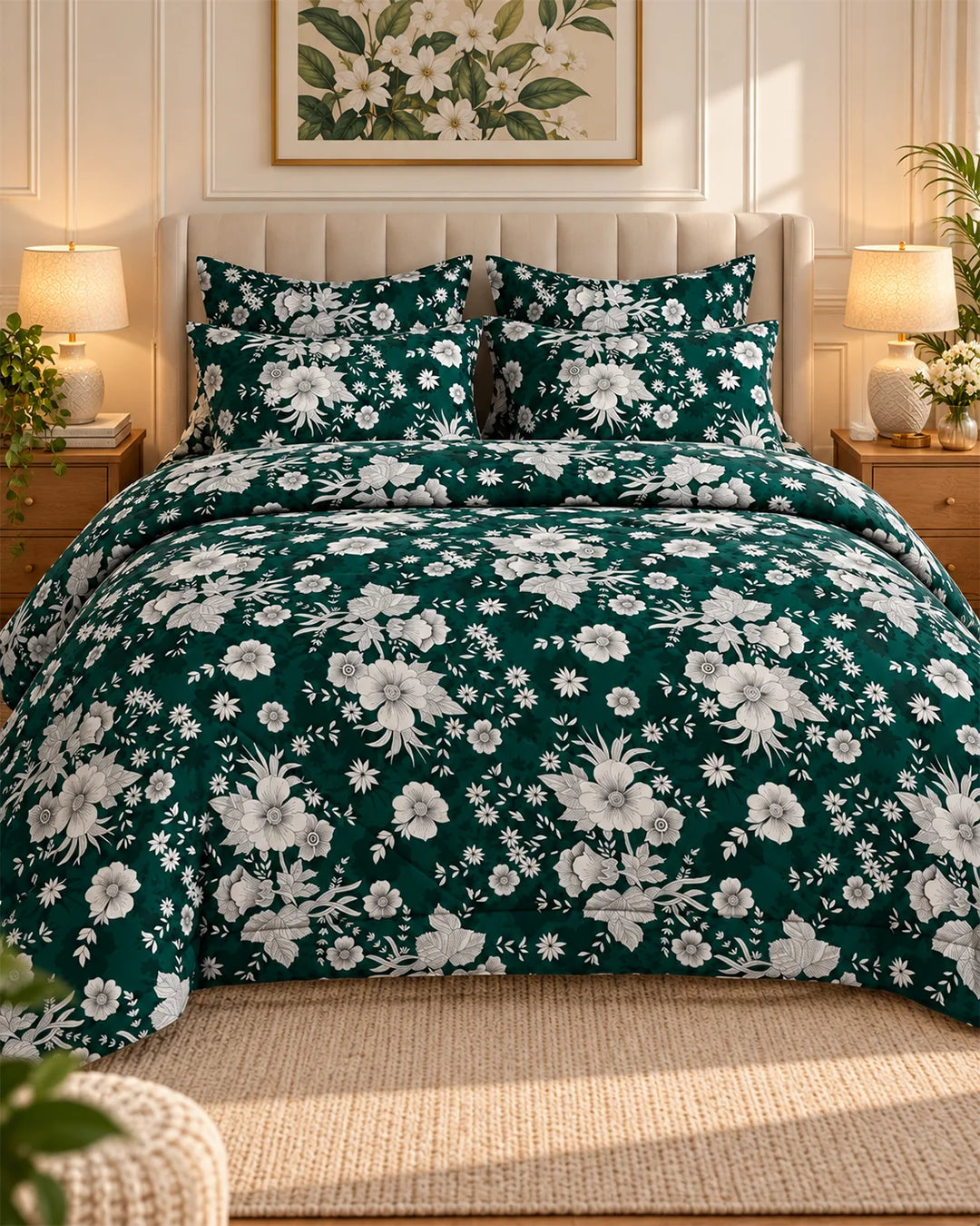 Sateen 6-Pc Comforter Set 8555 Secondary image