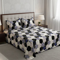 GILDED BLACKSTONE Sateen Bed Sheet Set