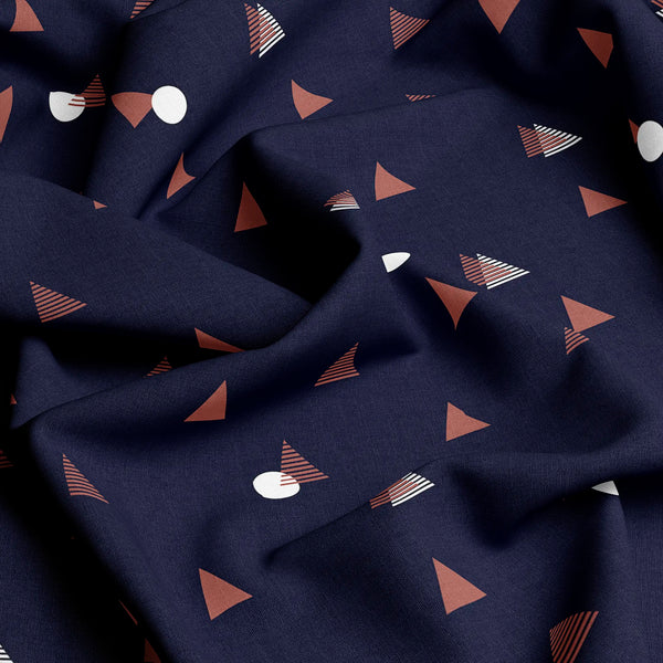 BLUE PRISM Sateen Bed Sheet Set
