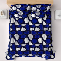 BLUE ESSENCE SATEEN BED SHEET SET