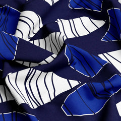 Sateen Bed Sheet Set - 9081 (Blue)