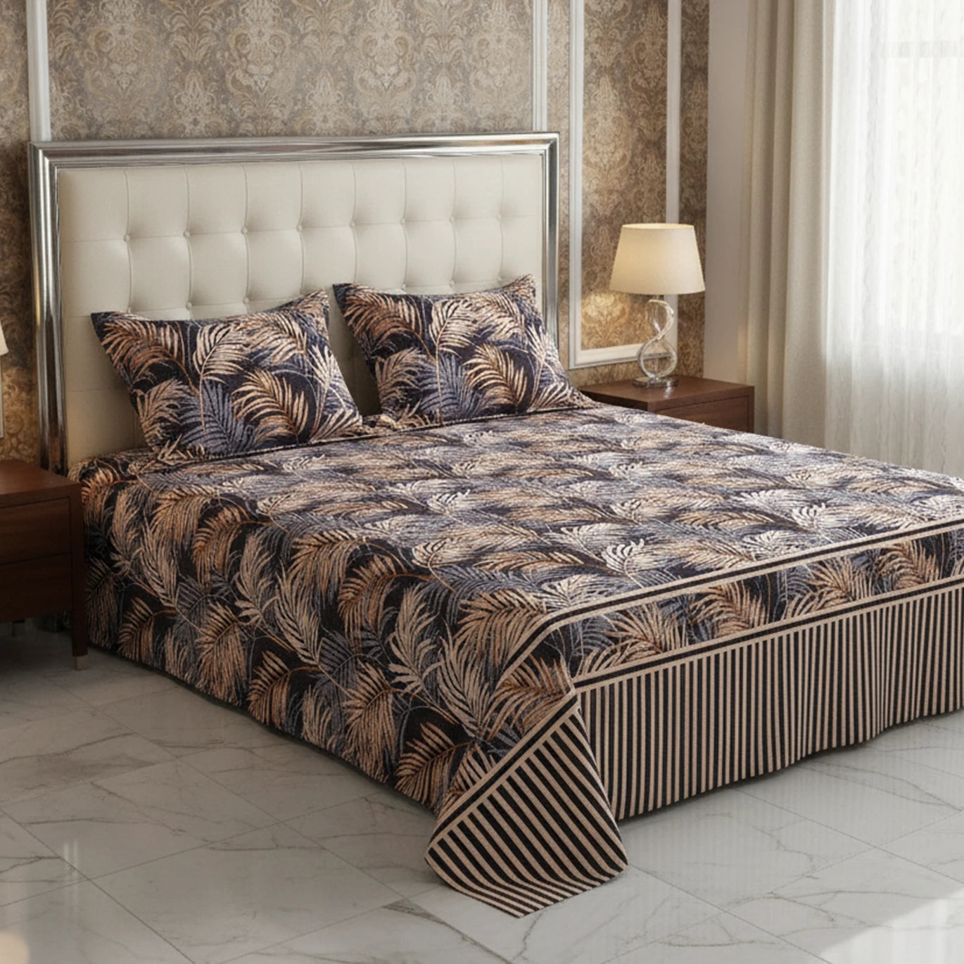 Sateen bedsheet 7958