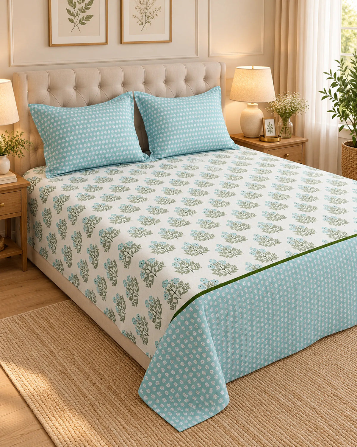 Sea Breeze Xara Bed Sheet Set