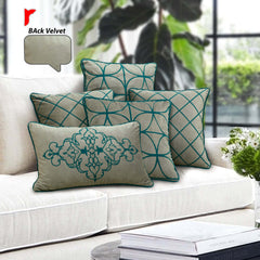 Pack of 5 cushion cover (grey)